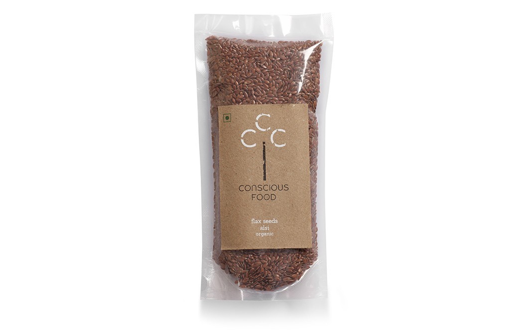 Conscious Food Flax Seeds Alsi Organic   Pack  200 grams